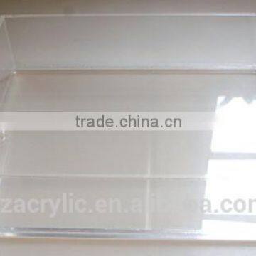 rectangular transparent acrylic crystal tray wholesale