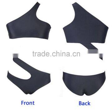 New Sexy Women&Lady's One-Piece Swimwear Bandage Monokini Swimsuit Bikini Black photo-4