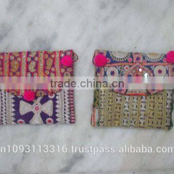 Directly by factory new hot selling indian Vintage Tribal handmade patchwork banjara clutch bag