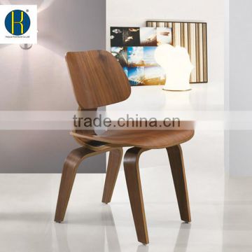 High Quality Walnut Wood/ASH Wood/Black Wood Small Wooden Chair for Home Furniture