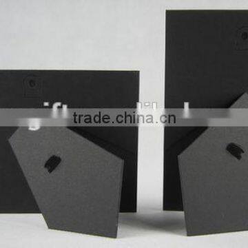 Black Cardboard Easel Backs