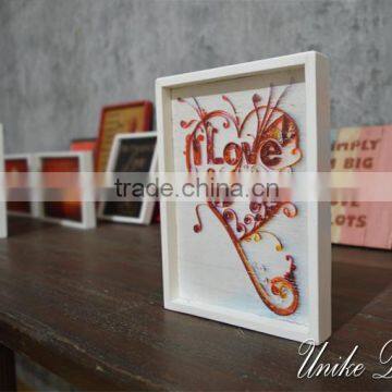 Wooden Vintage Style Sign - Wall Decoration WQ-023