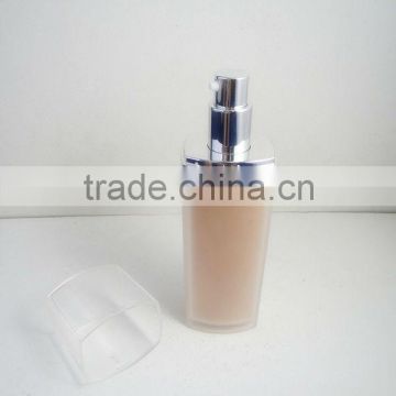 colorful cosmetic acrylic lotion bottle