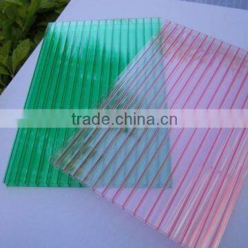 solar colored 8mm hollow polycarbonate sheet