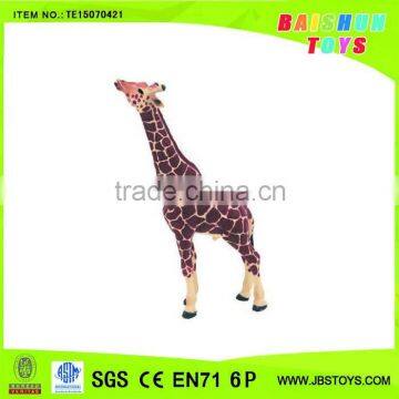 wild animal,toys animal. pvc giraffe-TE15070421
