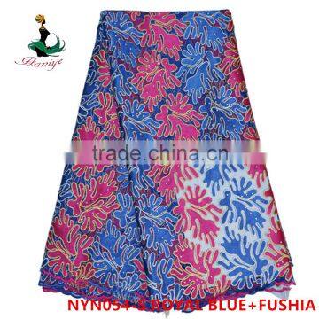 2016 Haniye Wholesale Cheap African Tulle Lace Fabrics for Wedding Dress/NYN54 photo-2