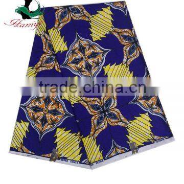SMRC-13 Super Real Cotton Wax Fabric Hot Selling African Wax Printed Fabric photo-6