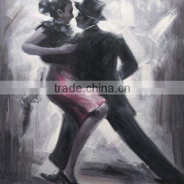 The Hot-selling Home Decoration Beautiful Abstract Dancing Flamenco Oil Painting