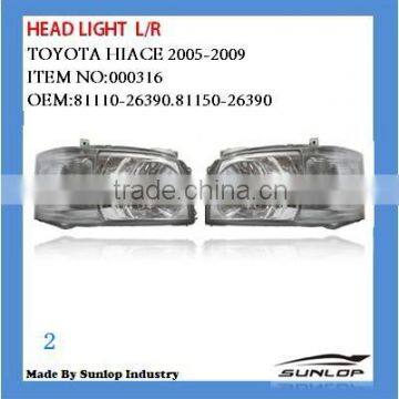 Toyota Hiace Commuter Van Bus Accessories Head Light L/R #000316