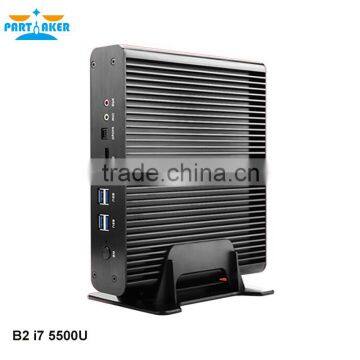 BroadWell Fanless Dual Lan Mini Barebone PC i7 5500u Processor