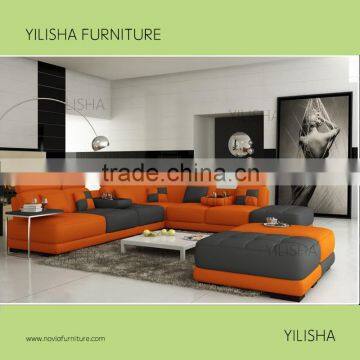 Leather Sectional Sofa Furniture From China 706