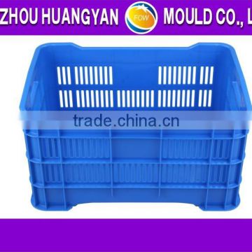 new design 1 cavity plastic crates injection mould with hole and no hole 2 crates