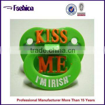 Producing Funny Baby Pacifier made by shanghai baby toy factory