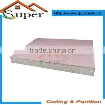 New Pink Color Fireproof Plasterboard for Office Building