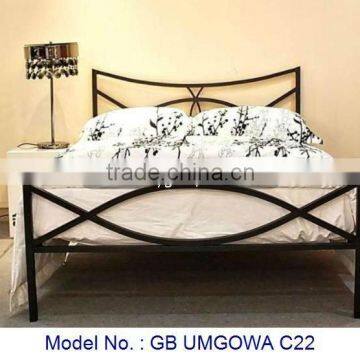 Elegant Style Metal Bed For Bedroom Furniture, latest bedroom furniture designs, latest metal bed designs, metal bed furniture