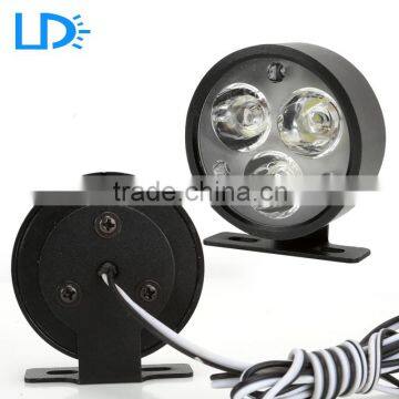 circle design 3 big LED DRL day light universal LED daylight