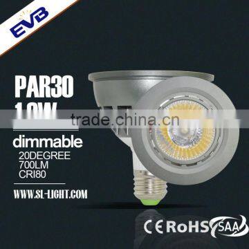 Super quality E27 cob led par30 12w with good design