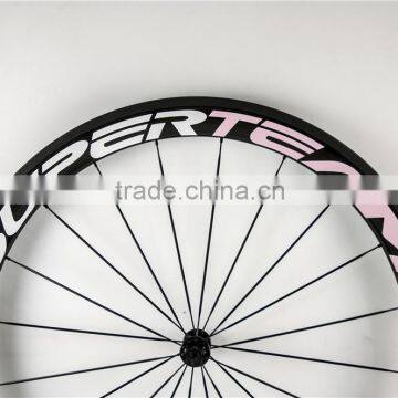 50mm Tubular Rim Road Bike Wheels 700c Carbon Fiber Rims Clincher UD/3K Matt Full Carbon Rim for Road Aero Bike photo-3