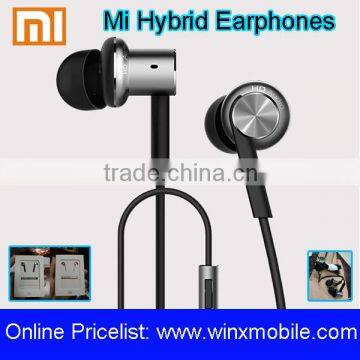 Original 2016 Xiaomi Hybrid Earphone In-Ear HiFi Headset Xiaomi Mi Piston 4 Headphones With Mic Circle Iron Mixed