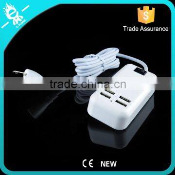 4 USB Universal power socket