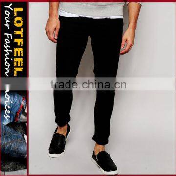 men's jeans black jeans Distressed denim man jeans pant brand jeans italy brand pp jeans custom jeans(LOTA090)