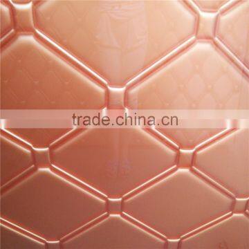 Decorative 3D Glass Panels for Interior Wall photo-5