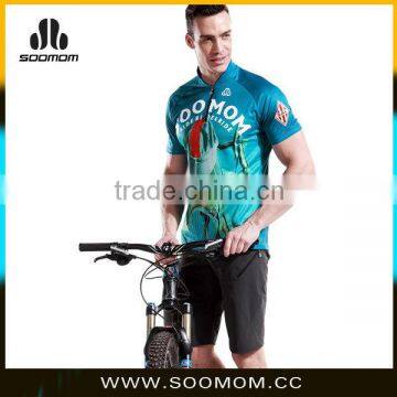 Sublimated Loose Quick dry MTB shirt, Leisure Biking Shirt