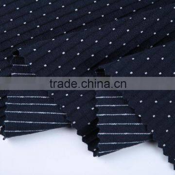 New Products 2016 Knit Fabric Viscose Nylon Polyester Spandex Jacquard Fabric photo-3