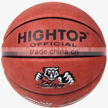 custom made good quality laminated basketball /outdoor and indoor basketball factory