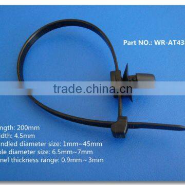 Cable Tie and Arrowhead Mount assemblies