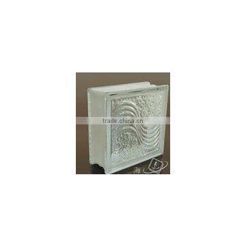 decoration hollow glass block Sea wave
