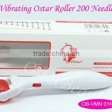 (2014 Best Sale) Vibrating Derma Roller With Led Light For Sale OB-VMN 01N