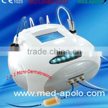 dermabrasion machine diomond and crystal skin peeling