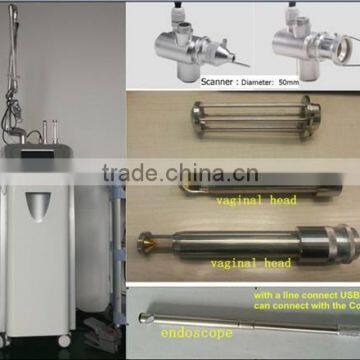 CE Laser Salon Use RF Tube 10600nm Skin Resurfacing/ Scar Medical Removal RF Tube Co2 Fractional Laser Machine/ultra Pulse Co2 Laser Portable photo-4