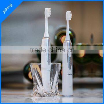 New design wholesale Rechargable sonic electric toothbrush with 2pcs toothbrush head