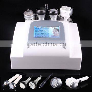 2016 hot sale 5in1 40k Cavitation Vacuum Multi-polar Rf Photon Massage Ultrasonic Slimming Spa