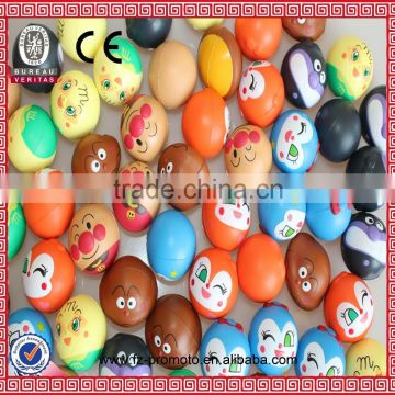 Various color face shape pu foam balls