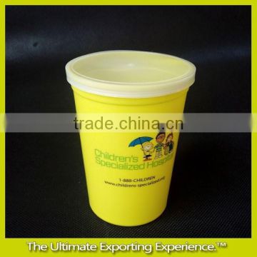 stadium cup,12 oz stadium cup,Square cup,plastic cup, 12 oz Stadium Cup with lid