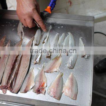 CE Approved Small Fish Lady Mackerel Filleting Machine Yellow Craker Belly Filleting Equipment photo-7