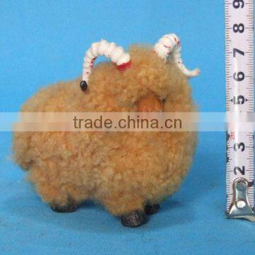 Realistic Taxidermy Replica Life Sized Tiny Sheep Gifts photo-4