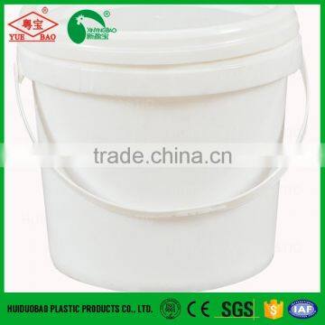 Injection Molding Plastic Pail 3L Round Bucket With Lid photo-4
