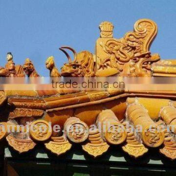 dependable performance glazed ludowici roof tile matched for chinese antique style