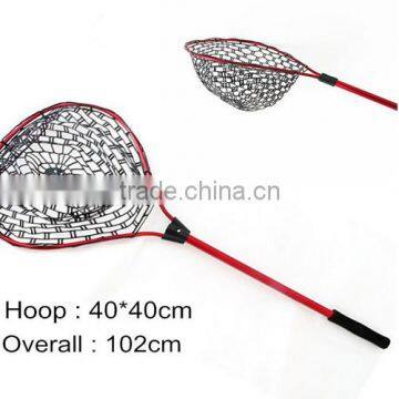 High quality extendable aluminum landing net