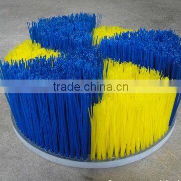 different color abrasive nylon disc brush