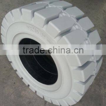 China Tyre Manufacturer 7.00-12/5.00 Resilient Tires, Forklift Solid Rubber Tires for Sale photo-4