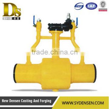 Underground Fully Welded Trunnion Mounted Ball Valve for Industry