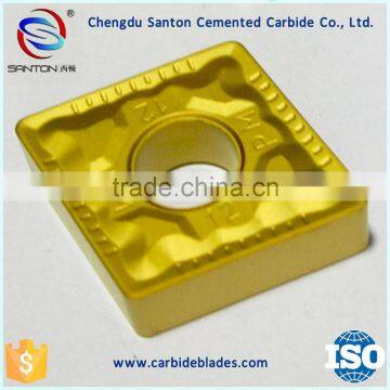 Chengdu manufacturer 3/4" CNMG190612-PM cemented carbide indexable turning insert with top quality