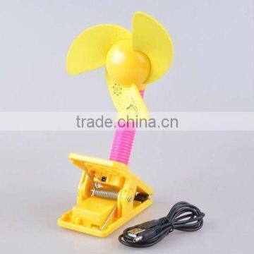 New Mini Portable Baby Stroller Jogger Safety Clip On Fan