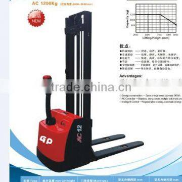 1.2 T Electric Stacker Narrow Legs photo-2