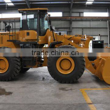 China 6 Tons Wheel Loader With Stick Rake